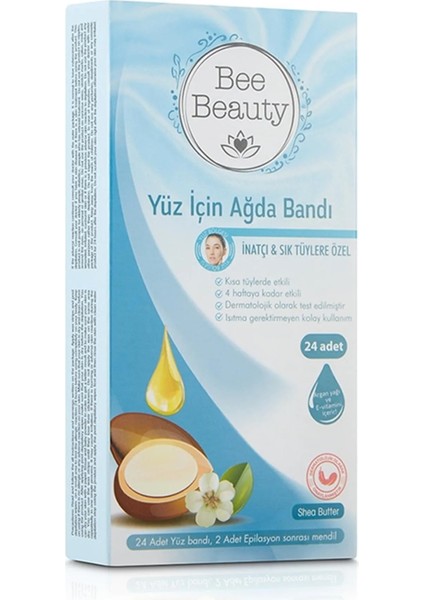 Yüz Ağda Bandı Inatçı Sık 24'lü, Güçlü ve Hızlı Temizlik Için Ideal