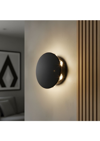 Dekoratif Star Duvar Apliği — KDA752 / 6W / 3000K / IP54
