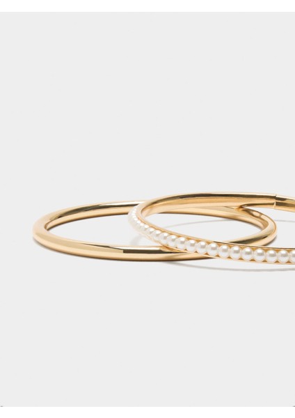 Inci Görünümlü Sert Bileklik Seti modelleri