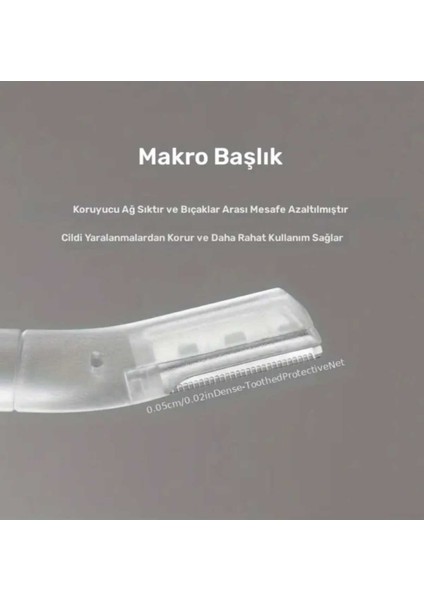 Profesyonel 3'lü Kaş ve Yüz Epilatörü, Bıyık Alma Manüel Ustura modelleri