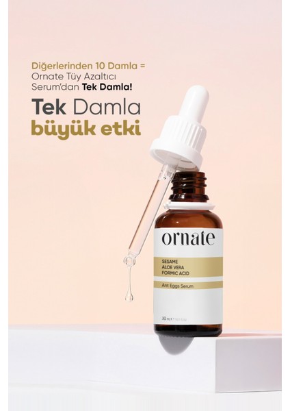 Doğal Tüy Azaltıcı Serum 30ML, Aloe Vera ve Formik Asit ile Güçlendirildi modelleri