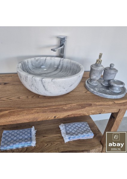 Grili Beyaz Mermer Çanak Lavabo fiyatları