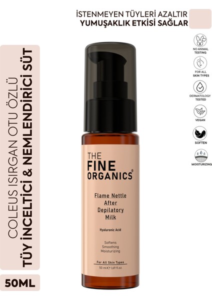 Doğal Isırgan Otlu Tüy Inceletici ve Nemlendirici Bakım Sütü, 50 ml