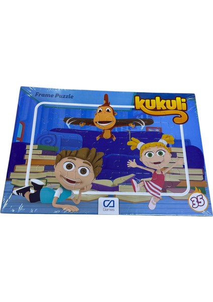 Kukuli ve Dedektif Reptır Temalı Iki Adet 35 Parça Puzzle fiyatları