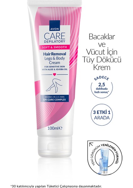 Vücut Için Tüy Dökücü Krem 100 Ml, Pürüzsüz ve Bakımlı Bir Cilt Için fiyatları