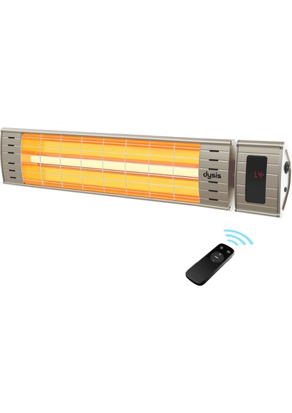 Art Plus Karbon Serisi IP65 Suya-Toza Dayanıklı 2300 W Bej Uzaktan Kumandalı Iç/dış Mekan Isıtıcı fiyatları