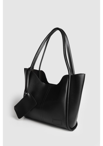 Lagraccio Paris Kadın Sane Bozuk Para Cüzdanlı Omuz Çantası Siyah modelleri