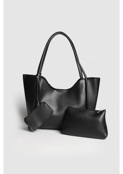 Lagraccio Paris Kadın Sane Bozuk Para Cüzdanlı Omuz Çantası Siyah fırsatları