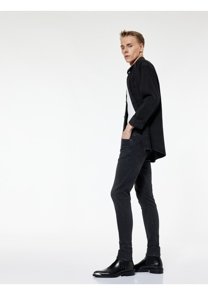 Normal Bel Cepli Pamuklu Skinny Fit Jean Pantolon - Michael Jean fiyatları