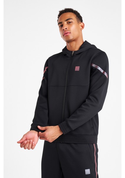 Erkek Fermuarlı Kapüşonlu Sweatshirt 25N-1128 fiyatları
