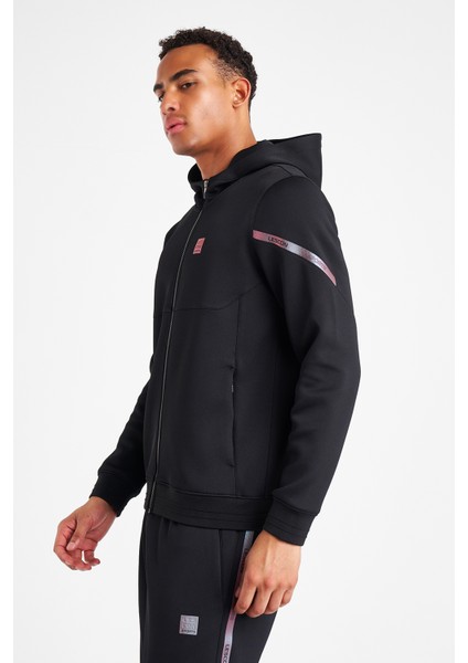 Erkek Fermuarlı Kapüşonlu Sweatshirt 25N-1128 modelleri