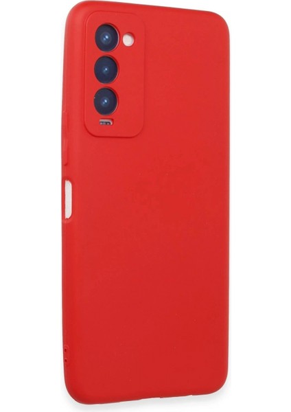 Tecno Camon 18 Kılıf First Silikon - Kırmızı fiyatları
