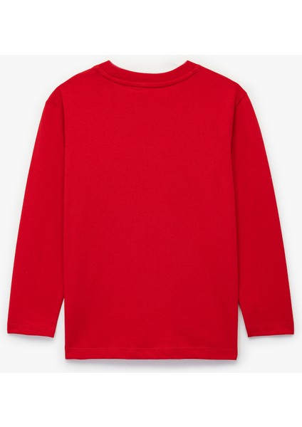 Atatürk Nakışlı Pamuklu Uzun Kollu Bisiklet Yaka Tişört fiyatları