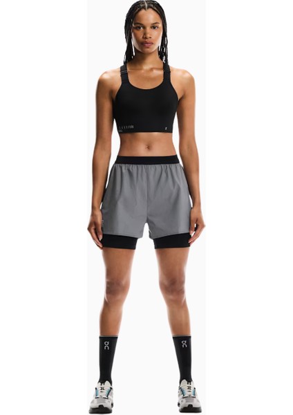 Performance Shorts Lumos Reflektif Kadın Koşu Şortu