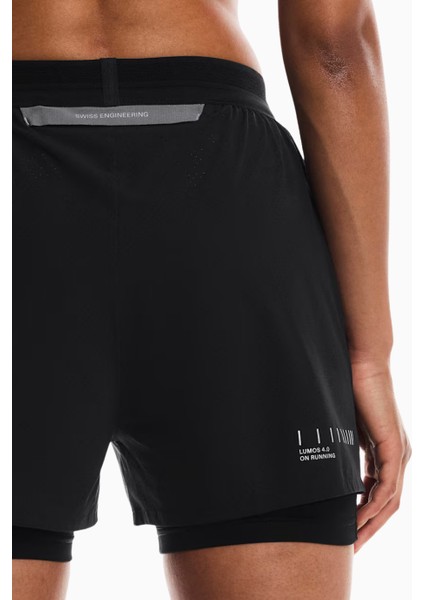 Performance Shorts Lumos Reflektif Kadın Koşu Şortu
