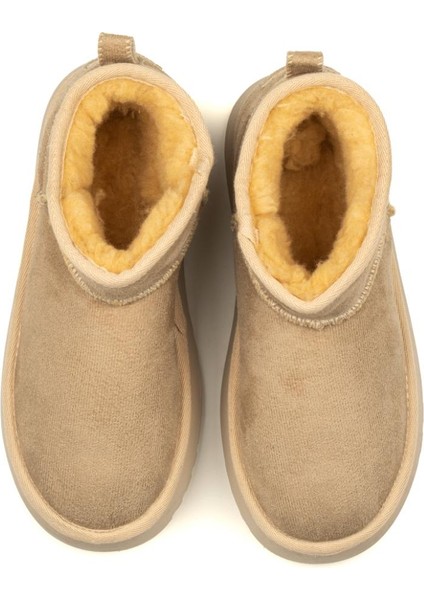 Melbourne Kışlık Kadın Kürk Detaylı Yüksek Taban Bot fırsatları