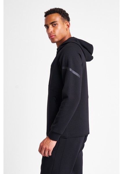 Erkek Fermuarlı Kapüşonlu Sweatshirt 25N-1101 fiyatları