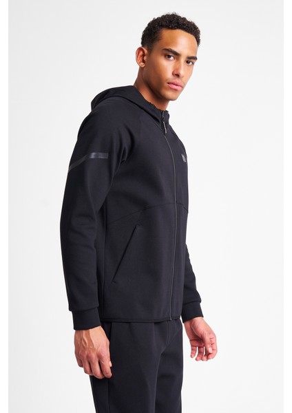 Erkek Fermuarlı Kapüşonlu Sweatshirt 25N-1101 modelleri