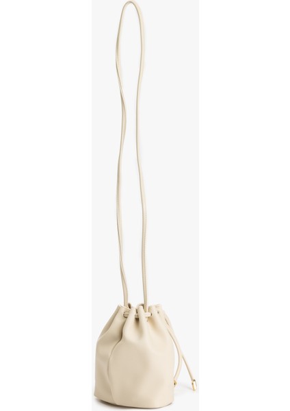 Suni Deri Büzgülü Püsküllü Askılı Çapraz Çanta modelleri