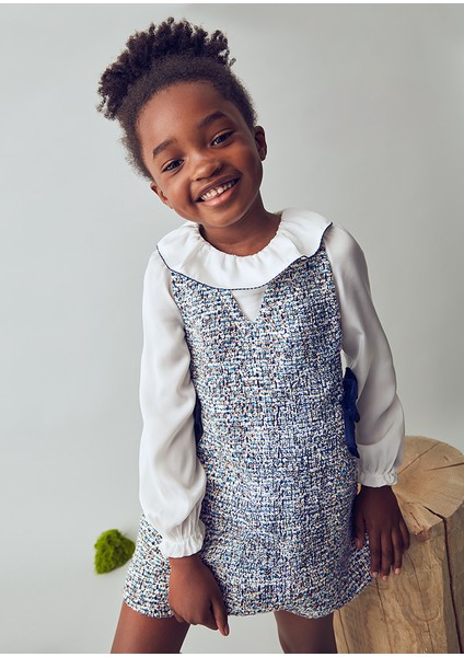 4-10 Yaş Arası Elbise - Lacivert modelleri