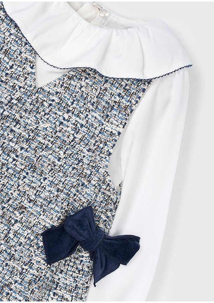 4-10 Yaş Arası Elbise - Lacivert