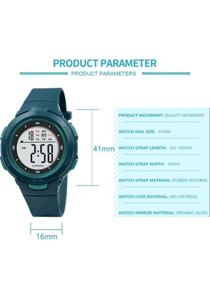 Premium Silikon Kordon Su Geçirmez Çocuk Dijital Kol Saati modelleri