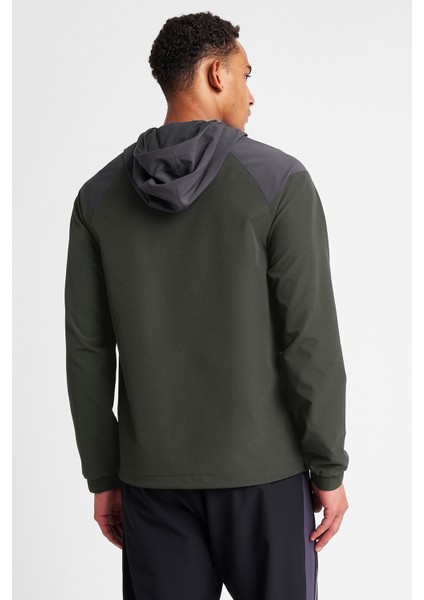 Erkek Fermuarlı Kapüşonlu Sweatshirt 25N-1148 fırsatları