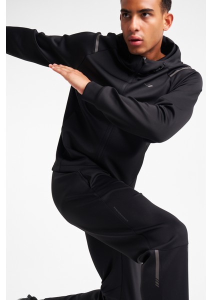 Erkek Fermuarlı Kapüşonlu Sweatshirt 25N-1163 modelleri