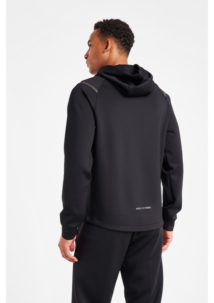 Erkek Fermuarlı Kapüşonlu Sweatshirt 25N-1163 fırsatları
