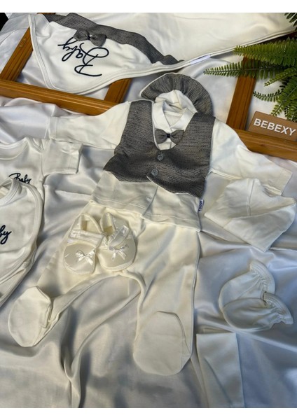 Payondetaylı 10 Parça Hastane Çıkışı Set Gri modelleri