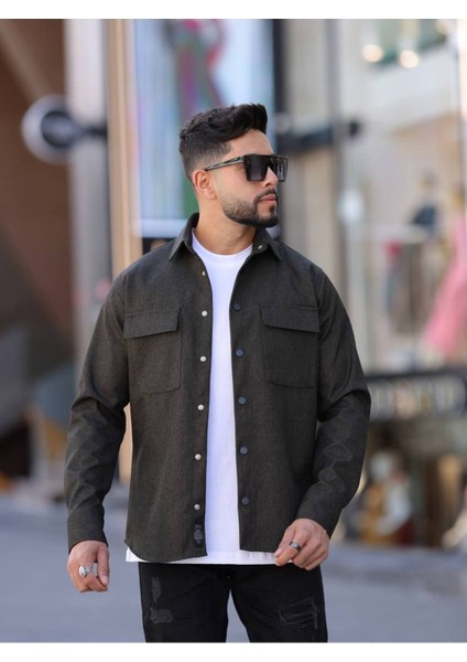 Erkek Mevsimlik Baharlık Hırka Erkek Gömlek