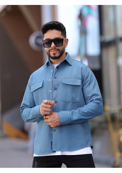 Erkek Mevsimlik Baharlık Hırka Erkek Gömlek