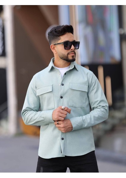 Erkek Mevsimlik Baharlık Hırka Erkek Gömlek