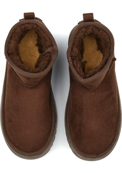 Melbourne Kışlık Kadın Kürk Detaylı Yüksek Taban Bot fırsatları