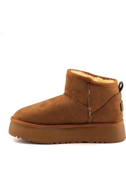 Melbourne Kışlık Kadın Kürk Detaylı Yüksek Taban Bot fiyatları