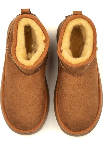 Melbourne Kışlık Kadın Kürk Detaylı Yüksek Taban Bot fırsatları