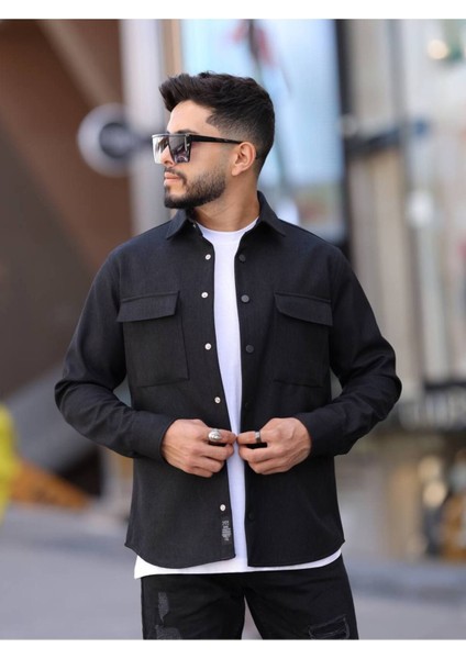 Erkek Mevsimlik Baharlık Hırka Erkek Gömlek