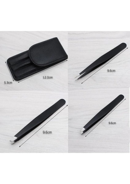 Şık Deri Çantalı Profesyonel 3'lü Cımbız Seti modelleri