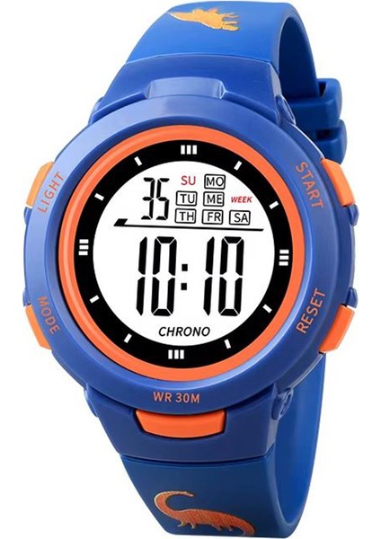 Premium Silikon Kordon Su Geçirmez Çocuk Dijital Kol Saati