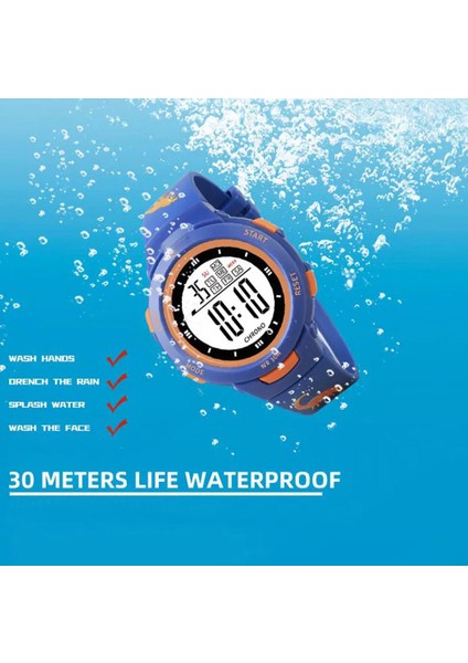 Premium Silikon Kordon Su Geçirmez Çocuk Dijital Kol Saati fiyatları