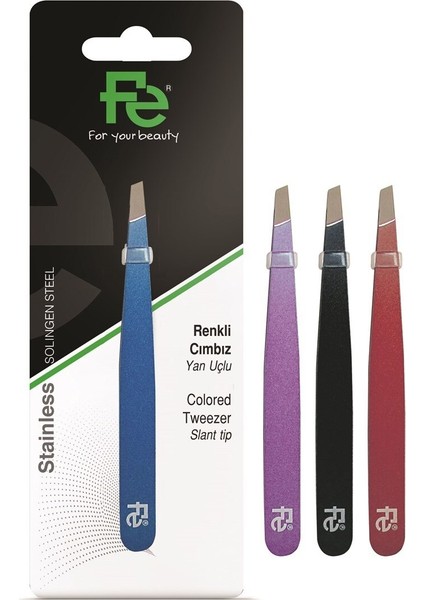 Renkli Yan Uçlu Cımbız, Pratik ve Şık Temizlik Araçları