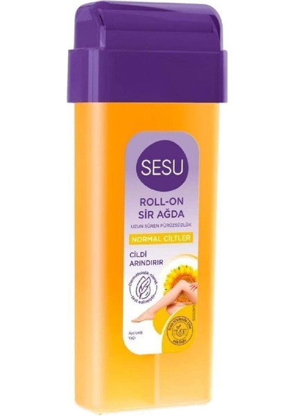 Yumuşak ve Pürüzsüz Cilt Için 100 ml Roll-On Ağda, Normal Ciltler Için Ideal