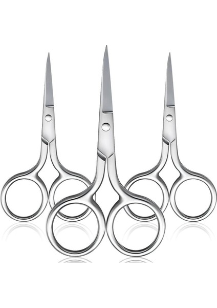 Paslanmaz Çelik Kaş ve Bıyık Makası, Pratik ve Dayanıklı Temizlik Araçları