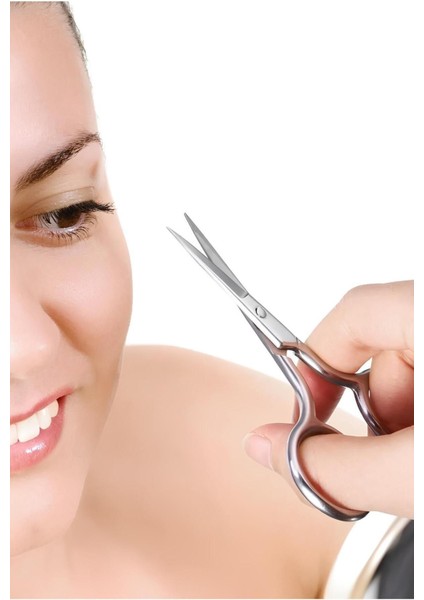 Paslanmaz Çelik Kaş ve Bıyık Makası, Pratik ve Dayanıklı Temizlik Araçları fırsatları