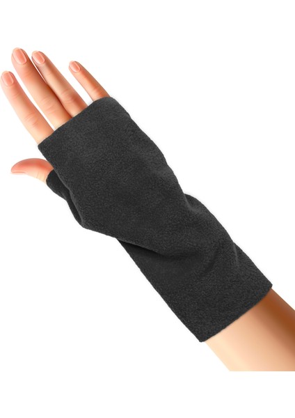 Unisex Wristie Parmaksız Polar Fleece Eldiven