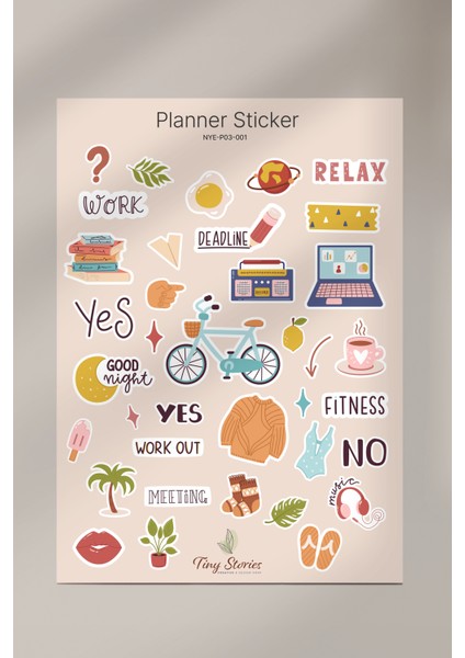 Planlayıcı Sticker Set - 2 Sayfa fiyatları