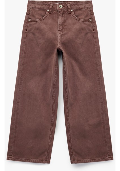 Pamuklu Rahat Kesim Balon Fit Jean Pantolon