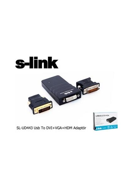 Sl-Ud443 Usb To Dvı+Vga Adaptör modelleri