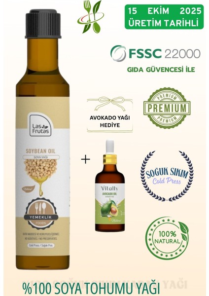 Yemeklik Soya Yağı 250 ml