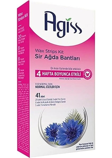 41'li Ağda Bandı, Normal Cilt, Güzel ve Temiz Bir Görünüm Için